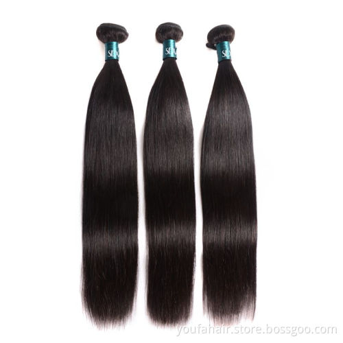 Cheap 100% Human Hair Extension Raw Indian Hair Bundle Long Natural Straight Virgin Remy 10A Cuticle Aligned Hair Bundles Vendor
